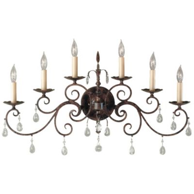 Chateau 6-Light Wall Sconce by Feiss - Starlight Lighting USA and Canada